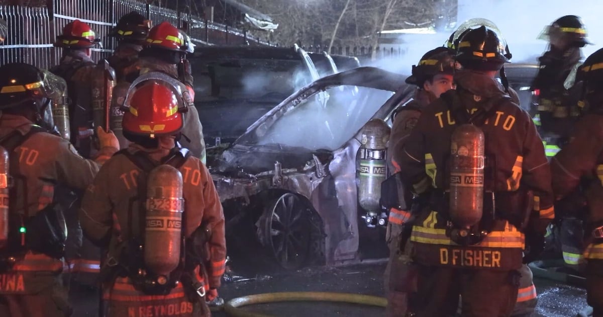 Vehicles set on fire at Scarborough dealership