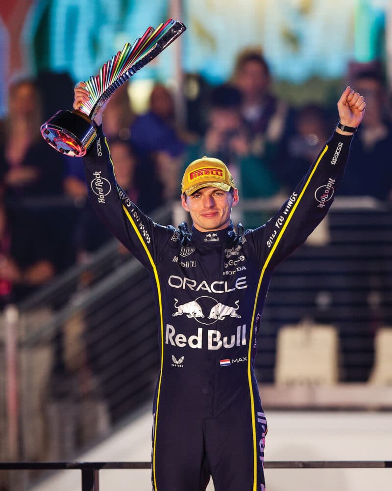 Victory in Vegas for Max Verstappen