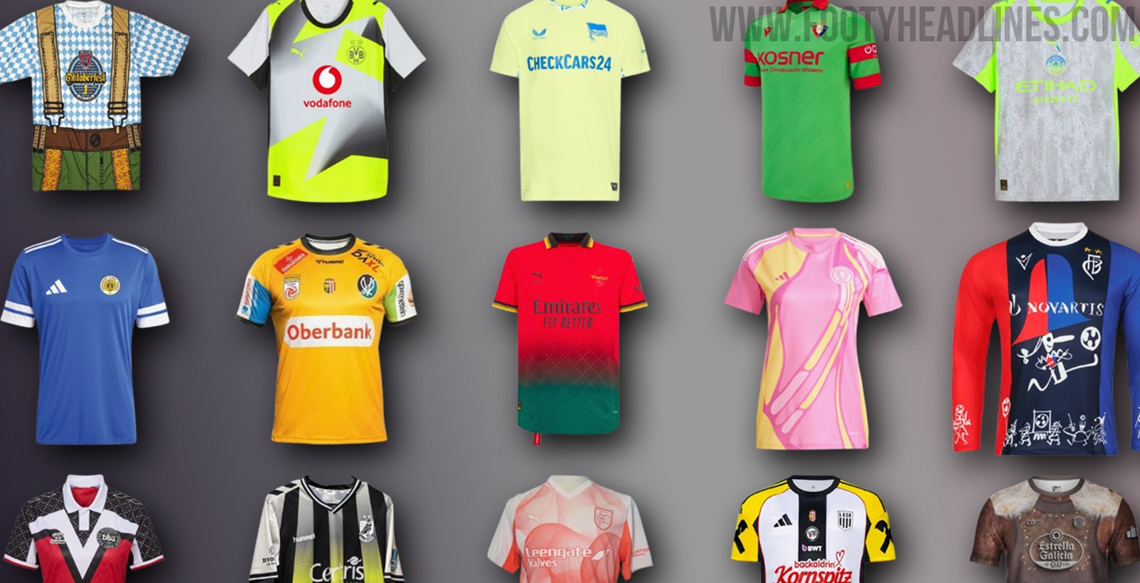 Worst Football Kit of 2025 - Vote Open