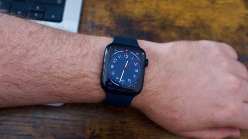 Apple Watch SE 2 on wrist