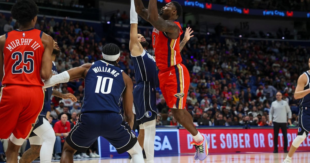 Zion Williamson leads New Orleans Pelicans over Dallas Mavericks for fifth straight win
