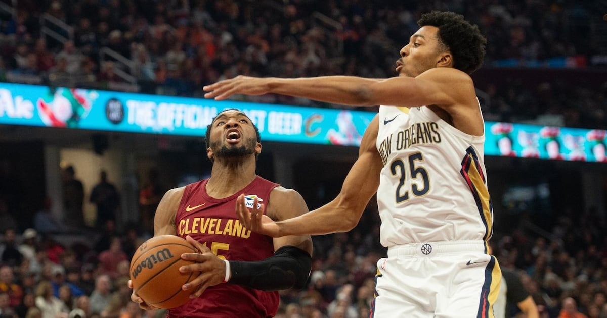 Donovan Mitchell and Sam Merrill propel Cleveland Cavaliers to victory over New Orleans Pelicans