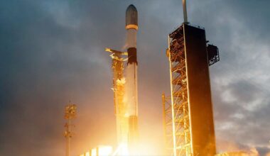 SpaceX launches Starlink satellites on record 32nd flight of Falcon 9 rocket