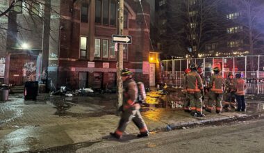 Toronto encampment fire injures 1 person