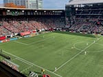 The Portland Thorns take on San Diego Wave FC in the NWSL quarterfinals in front of 21,000 fans at Providence Park on Nov. 9th in Portland, Ore.