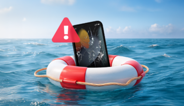 You should have a smartphone disaster plan