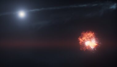 Hubble Space Telescope spies dusty debris from two cosmic collisions