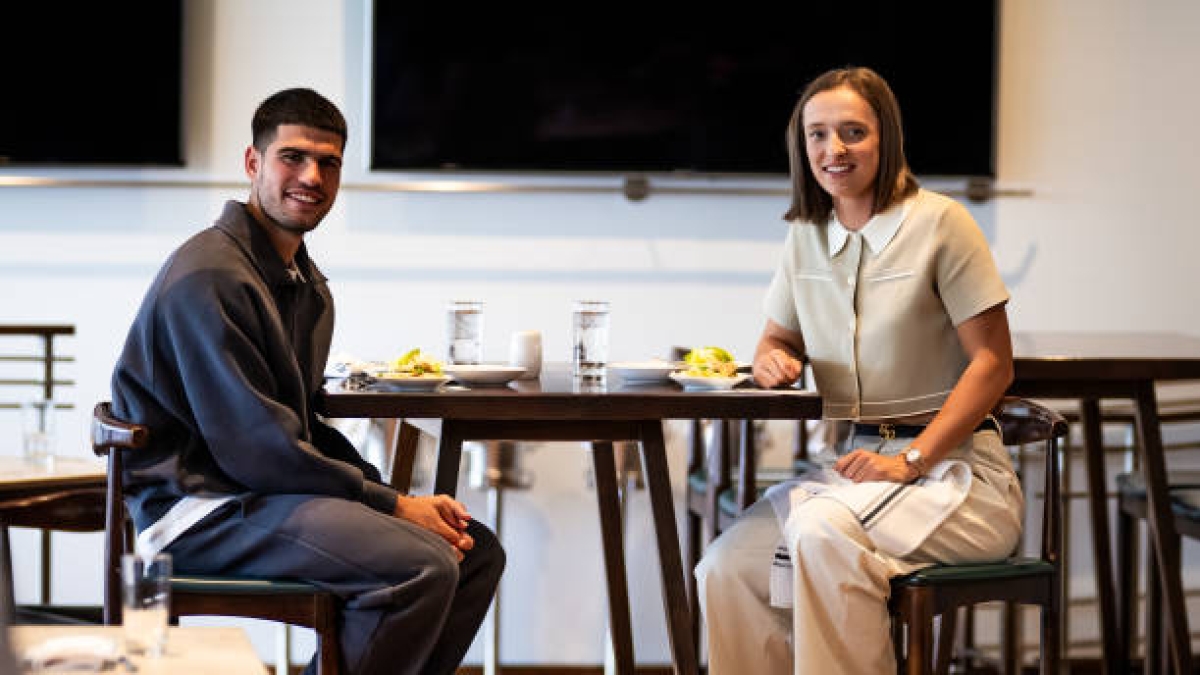 Alcaraz and Swiatek, possible feat at Australian Open 2026. Photo: gettyimages