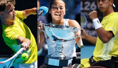 Full-strength fields set for Australian Open 2026 wheelchair events