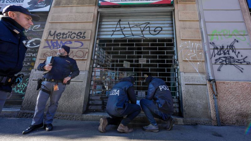 Italy arrests nine over alleged Hamas funding through charities