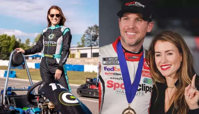 Who Is Denny Hamlin's Fiancee? All About Jordan Fish, The NASCAR Star's Baby Mama, Amid Home Fire