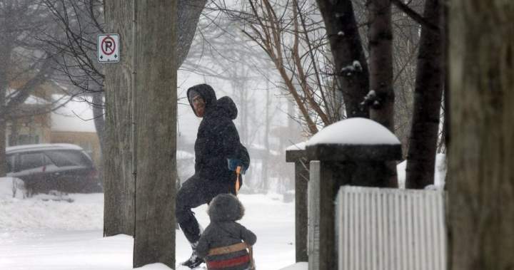 Freezing rain, snow expected in parts of Ontario on Boxing Day