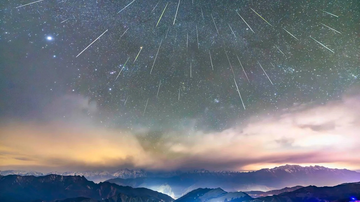 Geminid meteor shower set to light up sky during weekend peak