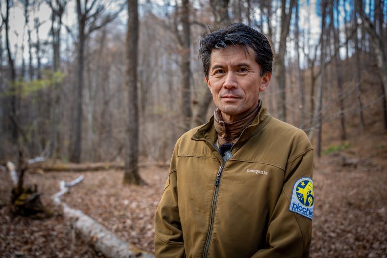 Hiroo Tamatani, bear conservationist and leader of Picchio.