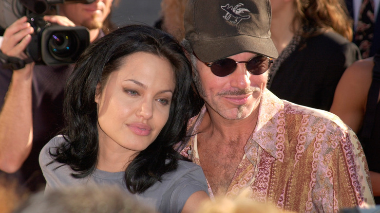 Billy Bob Thornton and Angelina Jolie at the premiere of Gone in 60 Seconds