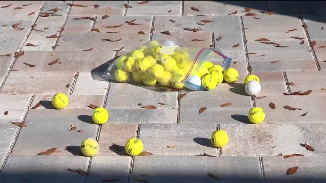 Resident frustrated over golf balls hitting home