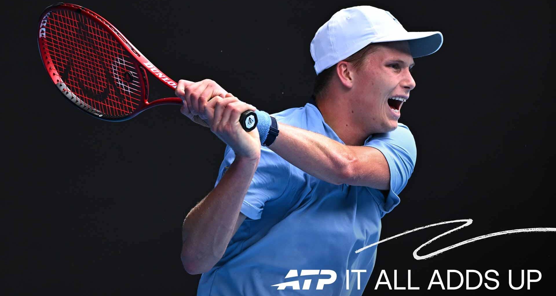 Jenson Brooksby will begin 2026 at No. 53 in the PIF ATP Rankings.