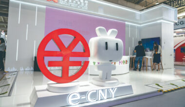 The mascot of digital yuan Photo: VCG