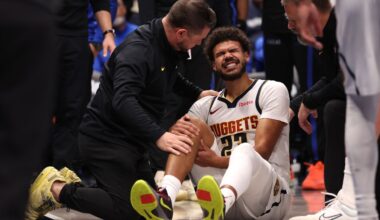 AP Source: Nuggets' Cam Johnson avoids major knee injury