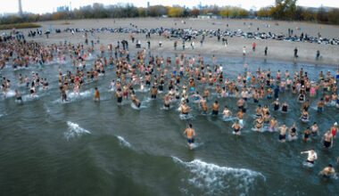 Canada's Largest Cold Plunge Returns to Woodbine Beach on New Year's Day