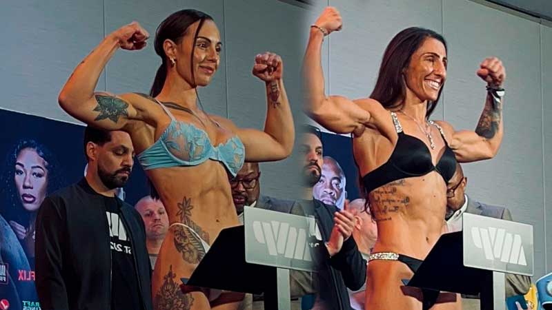 Cherneka Johnson and Amanda Galle, bantamweight title showdown