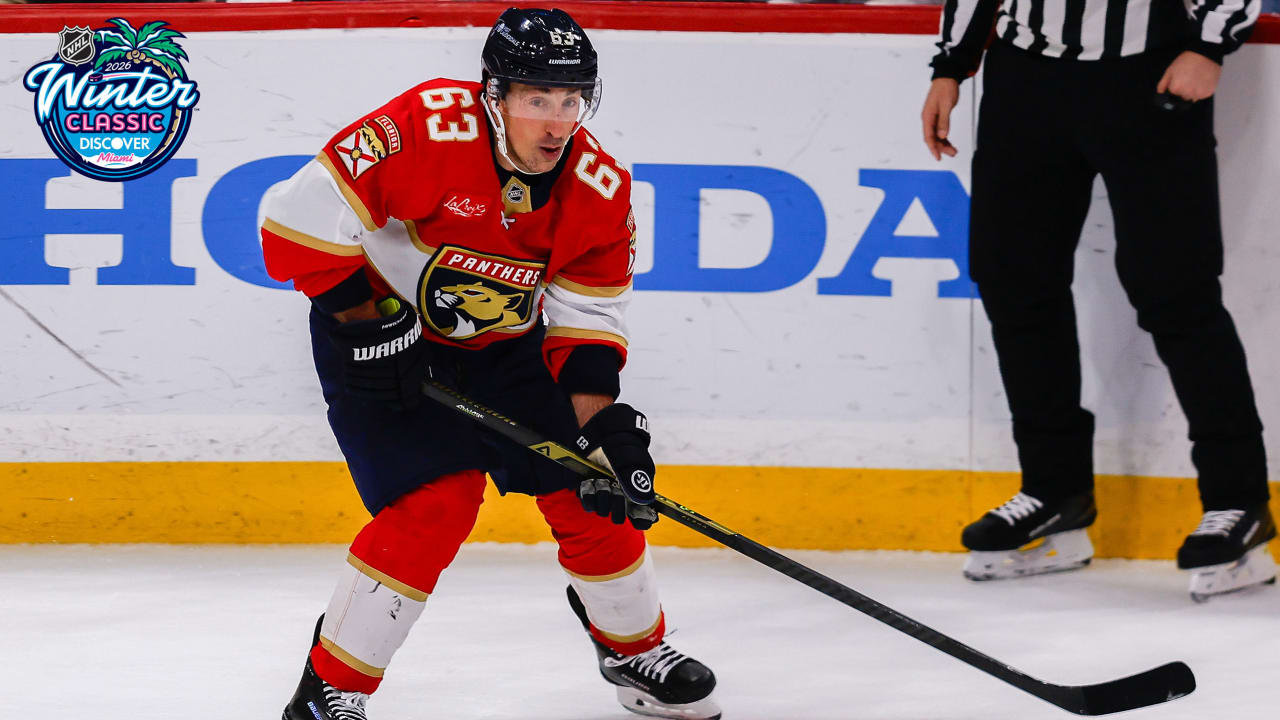 Marchand recalls outdoor memories ahead of Winter Classic with Panthers