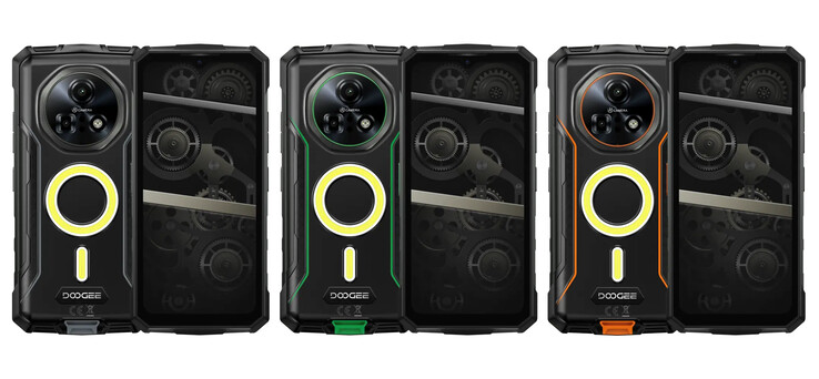 3 accent colors available (Image source: Doogee)