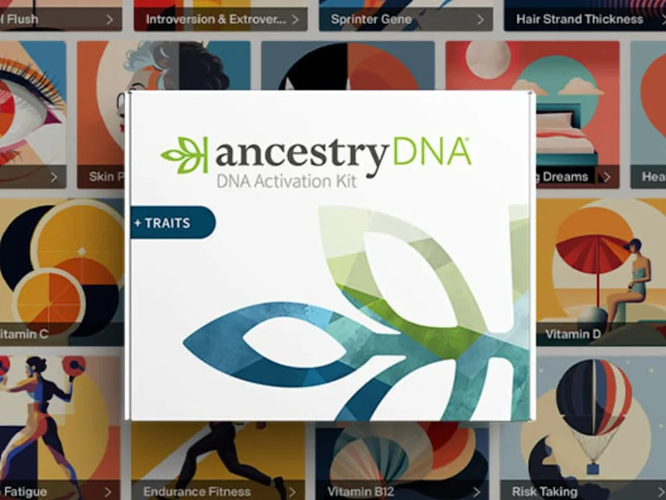 Save 52 per cent on an AncestryDNA + Traits Genetic Test Kit on Amazon Canada (Photo via Amazon)
