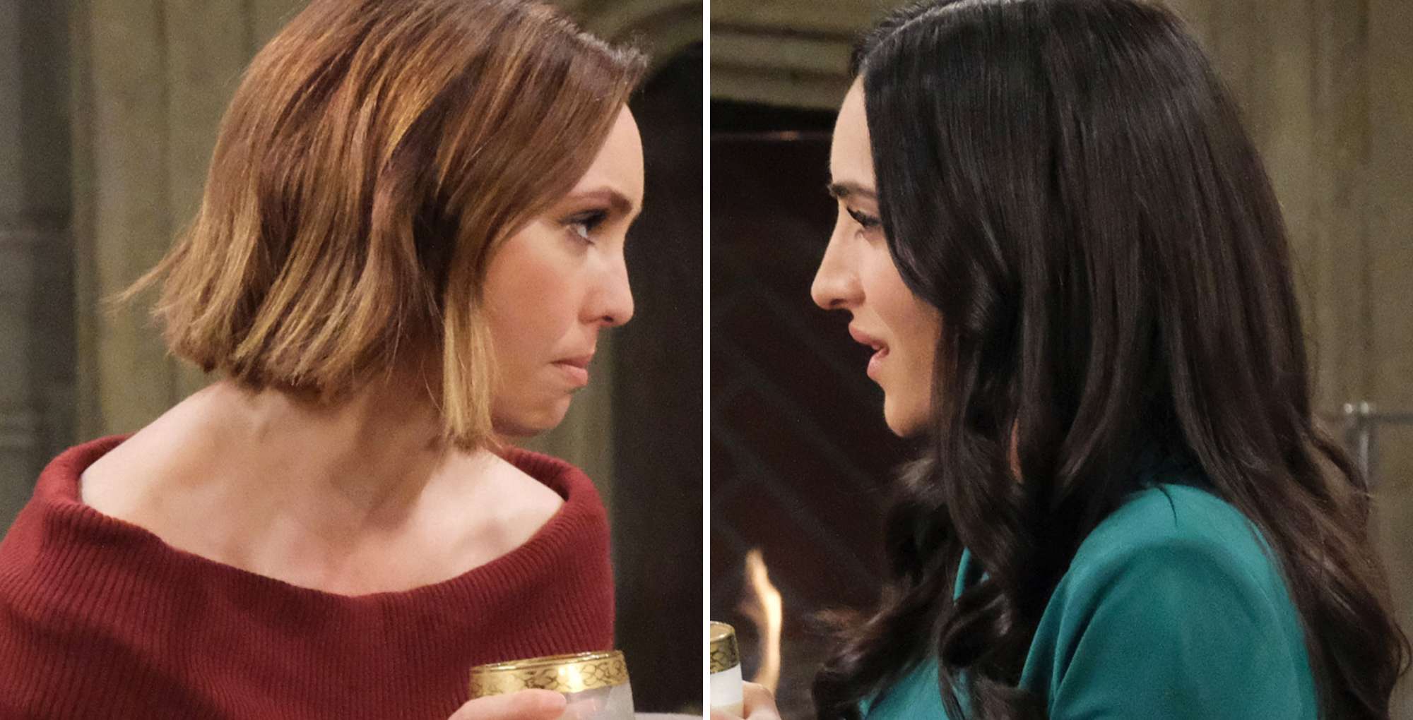 Days of our Lives December 23 Gwen and Gabi.