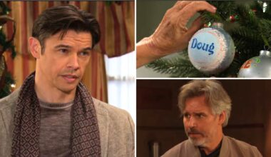 Family Returns, Traditions, and a Kiss