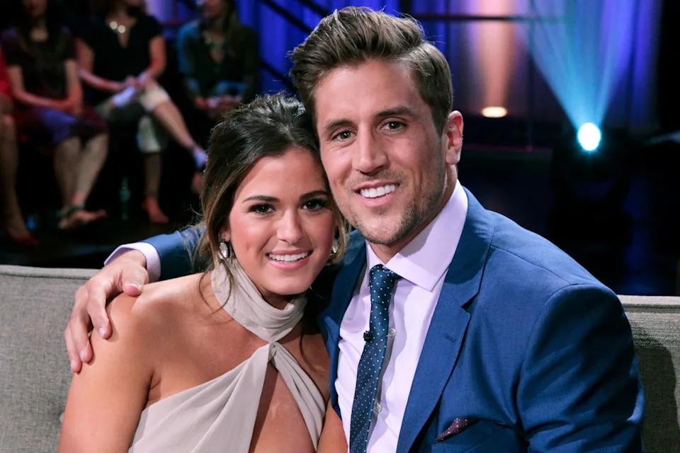 Rick Rowell/Disney General Entertainment Content via Getty JoJo Fletcher and Jordan Rodgers on 'The Bachelorette' in 2016
