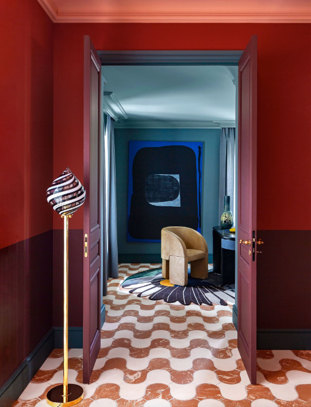 interior doorway leading into a modern room interior doorway leading into a modern room