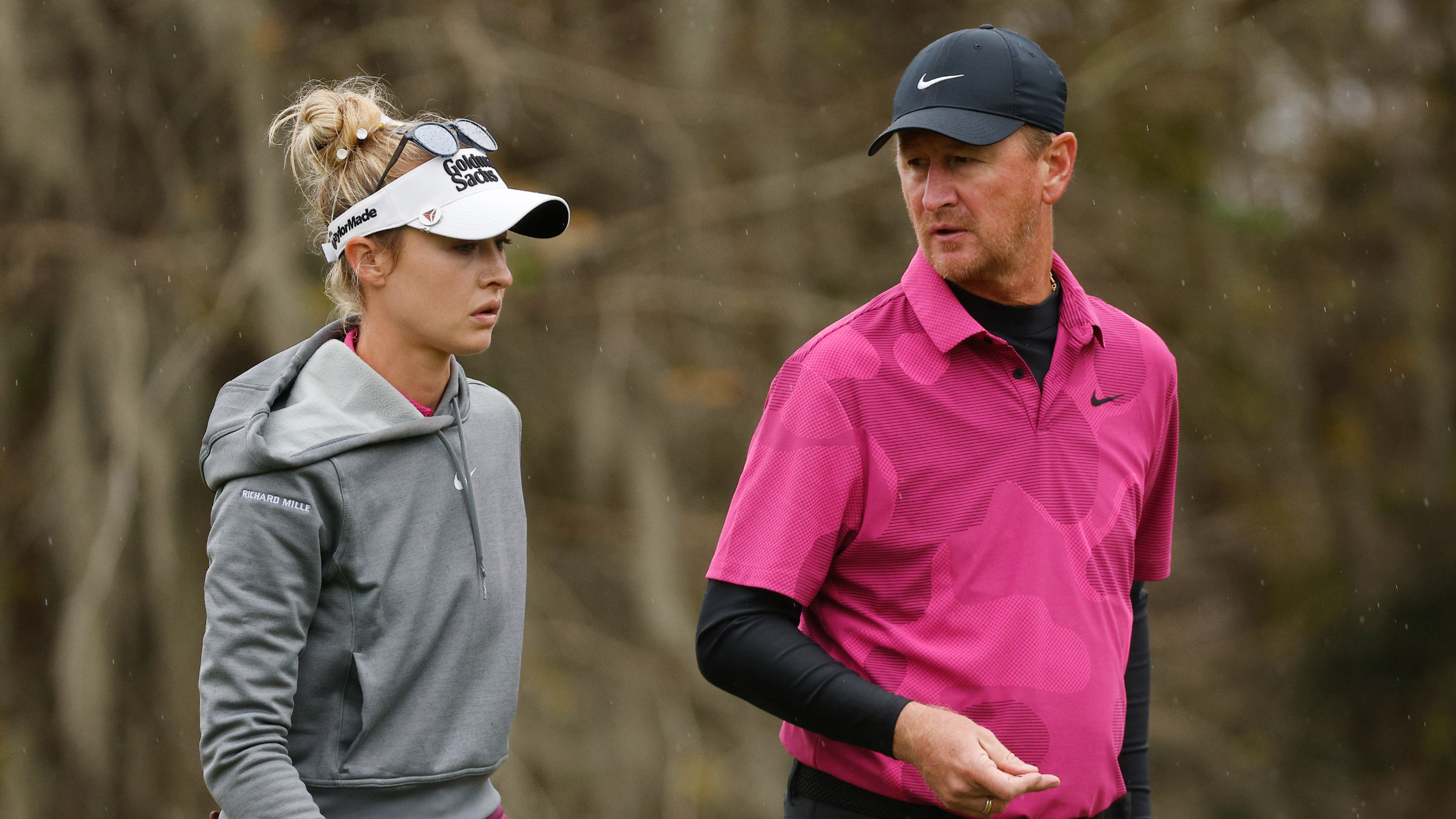 Nelly and Petr Korda at the PNC Championship in Orlando