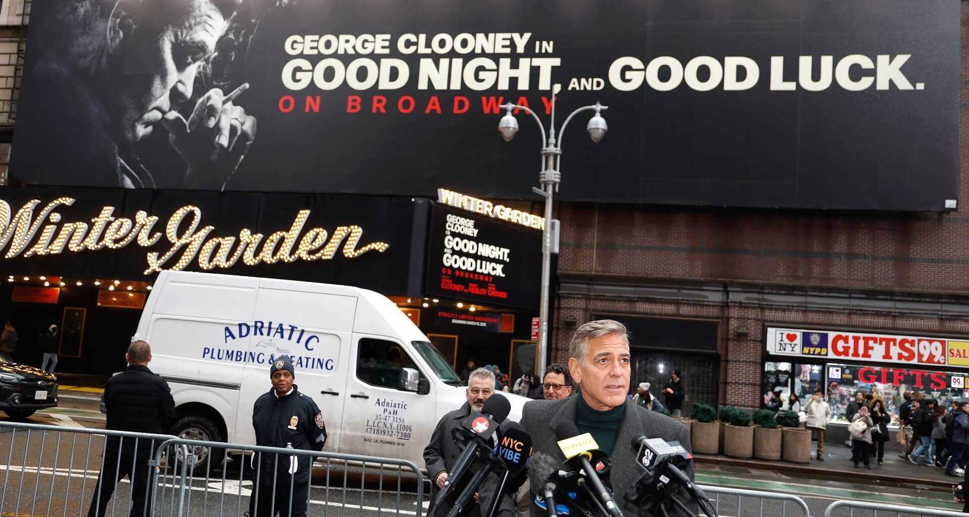 George Clooney says Bari Weiss is "dismantling" CBS
