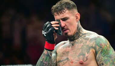 ‘We’re working toward getting back’: Tom Aspinall gives update on eye injury