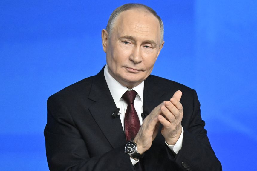 Putin's press conference lasted more than four hours.