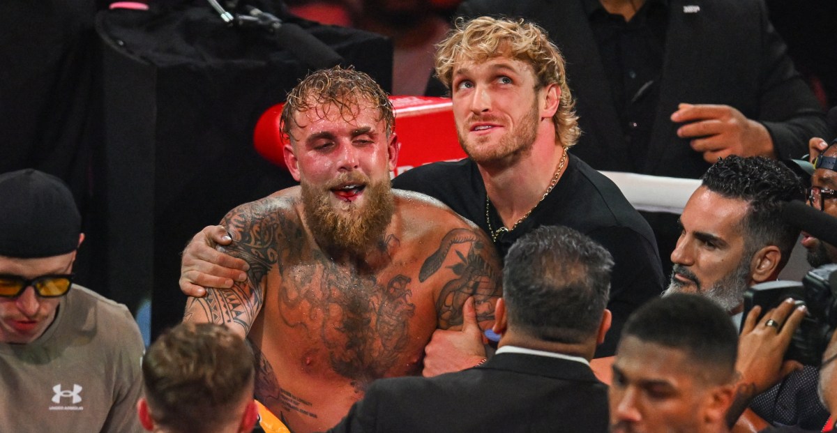 ‘That’s boxing’: Logan Paul defends Jake Paul’s strategy against Anthony Joshua