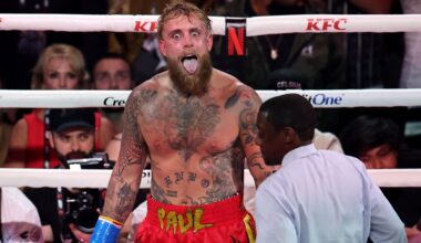 Jake Paul shut out on scorecards against Anthony Joshua, including 10-7 round before knockout loss