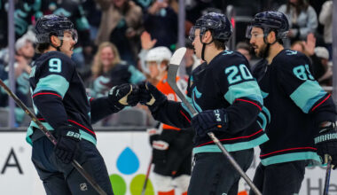 Tolvanen gets 3 points, Kraken defeat Flyers for 4th straight win