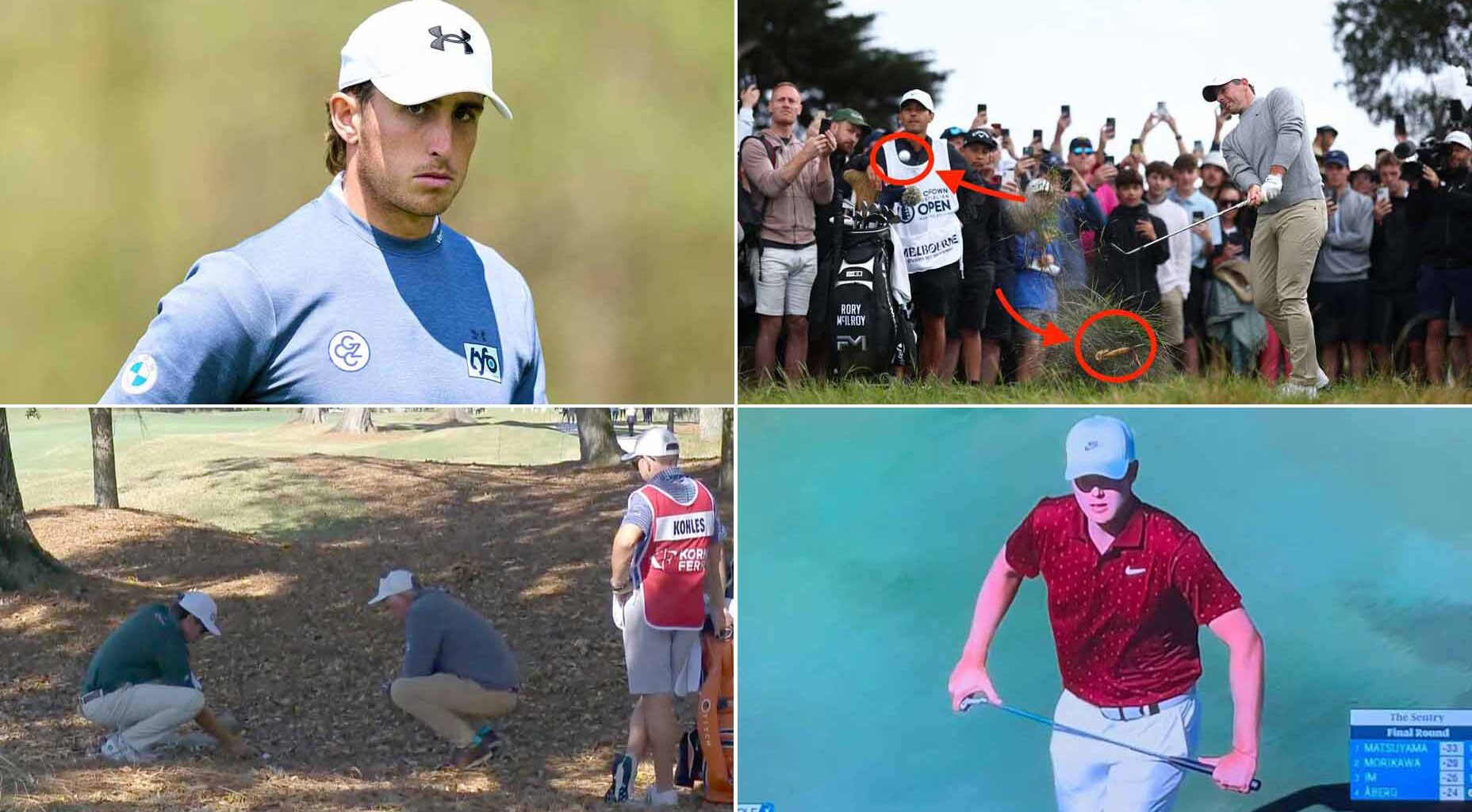 12 costly and controversial golf rules scenarios from 2025 season
