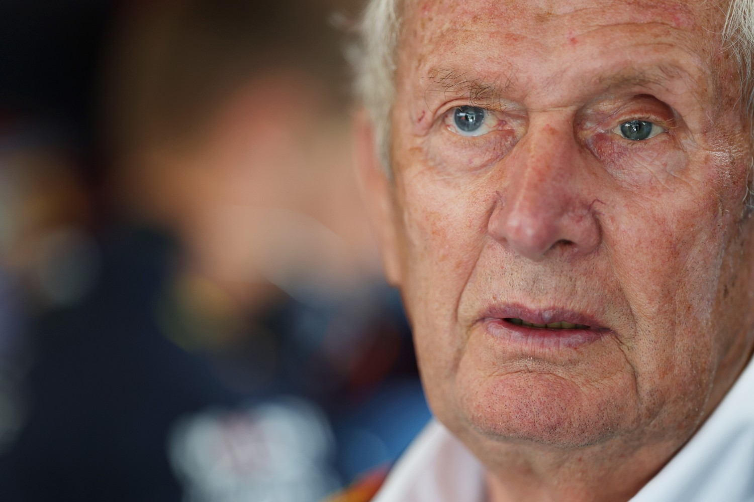 Dr Helmut Marko, Team Consultant of Oracle Red Bull Racing looks on during qualifying ahead of the F1 Grand Prix of Canada at Circuit Gilles-Villeneuve on June 14, 2025 in Montreal, Quebec. (Photo by Mark Thompson/Getty Images) // Getty Images / Red Bull Content Pool //