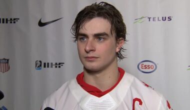 Canada's Martone vows to learn from 'tough first day being captain' – TSN