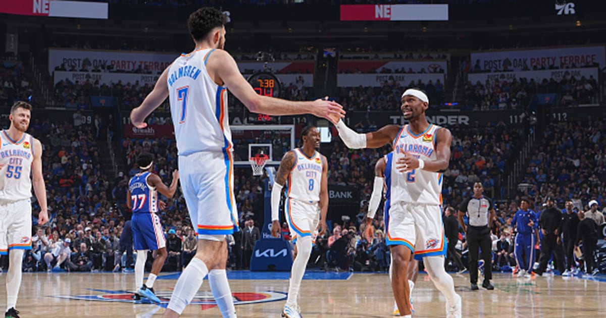 76ers 104, Thunder 129 – TSN