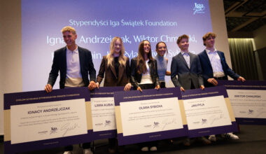 Iga Swiatek Foundation presents inaugural scholarships to five young athletes