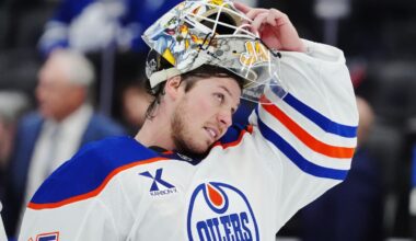 Oilers' Tristan Jarry out a couple weeks with lower-body injury, coach says