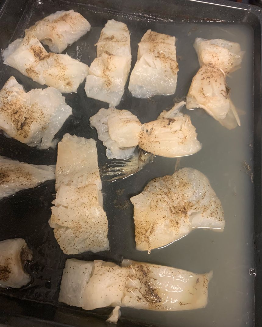 The 'peculiar' dish is made from dried whitefish and has a distinctive aroma.