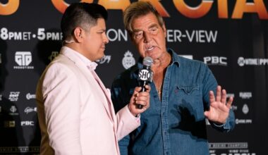 Joe Goossen in Mario Barrios' corner for Ryan Garcia's next title fight