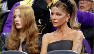 kate beckinsale clippers lakers game with daughter lily 035257345