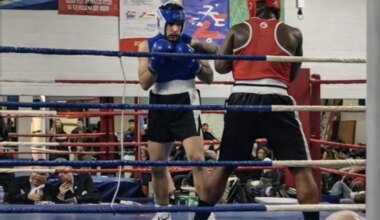 Kody Couilloneur boxing Charles Ago.