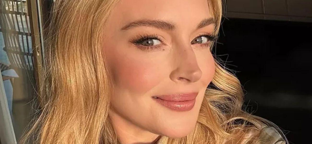 Lindsay Lohan Shows Off Knockout Bikini Body With Boxing Gloves On